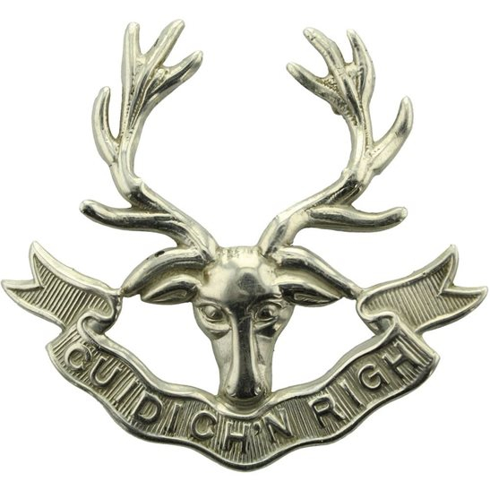 James McRoberts (real name McGillivray) cap badge