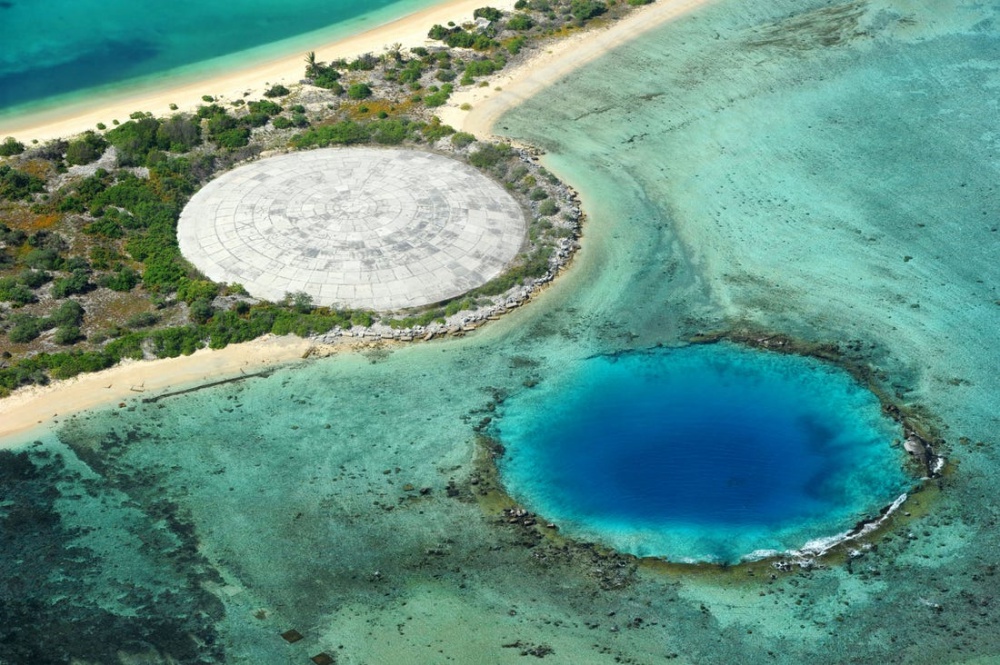 Runit Dome, a grande lata de lixo nuclear do Pacífico