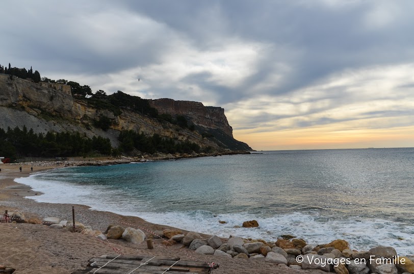 Cassis, plage de la grande Mer