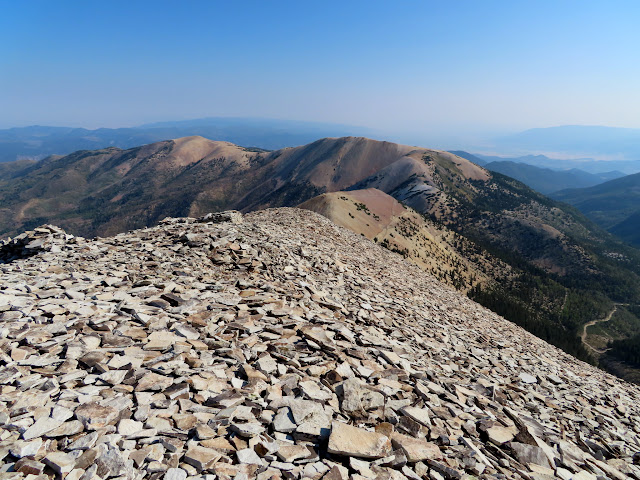 Signal Peak and Gold Mountain to the north