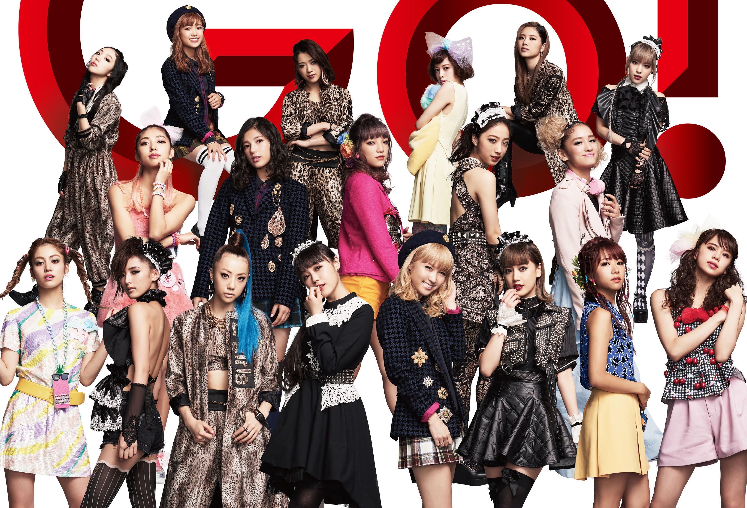 Imagem promocional do single “Go! Go! Let's Go!”.