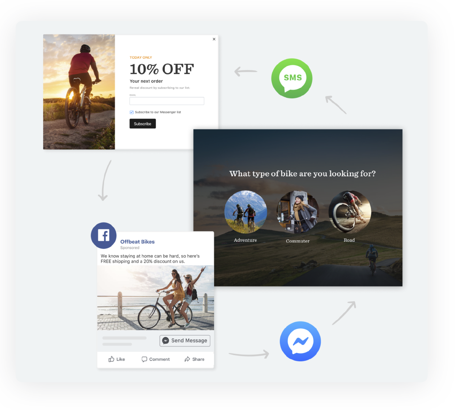From one Shoppable Quiz touchpoint, your brand is equipped with customer profile data that brings the best of the brick-and-mortar humanized shopping experience online for the first time ever.