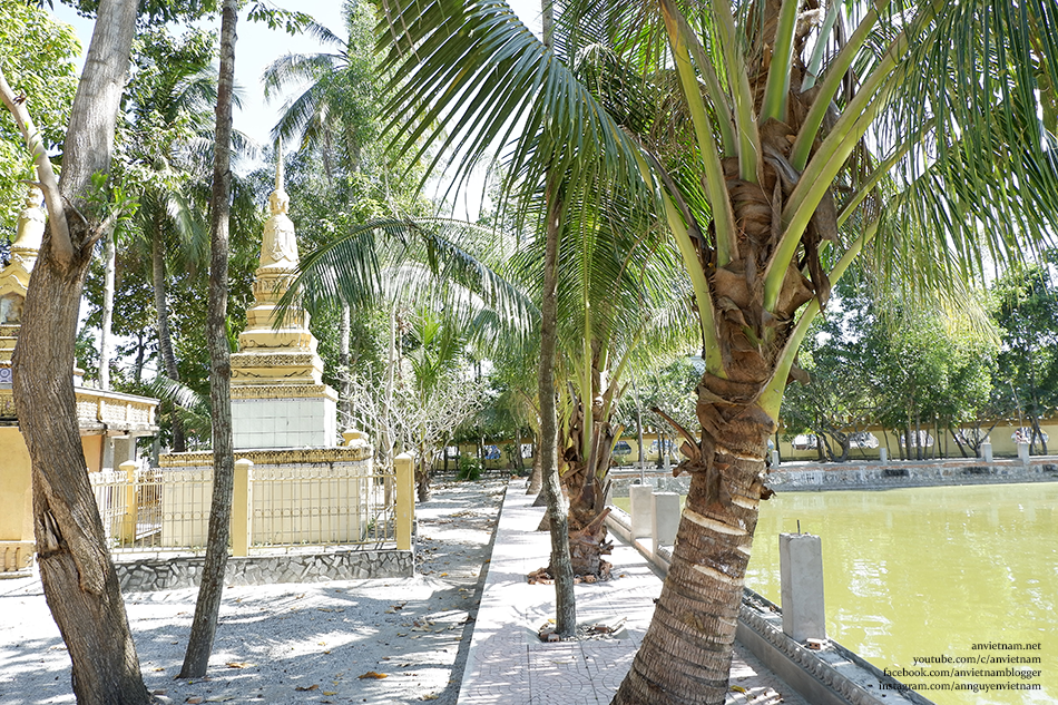 Chùa Xvay Ton (chùa Xà Tón) ở Tri Tôn, ngôi chùa Khmer xưa nhất An Giang