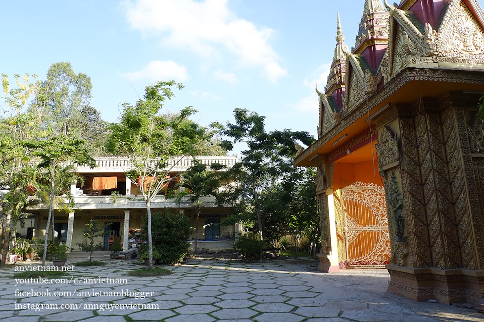 Du lịch tâm linh Trà Vinh: ghé chùa Majjhimarama (chùa Cành Đa)