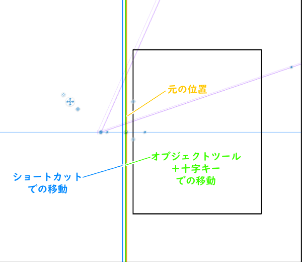 クリスタ：定規の移動