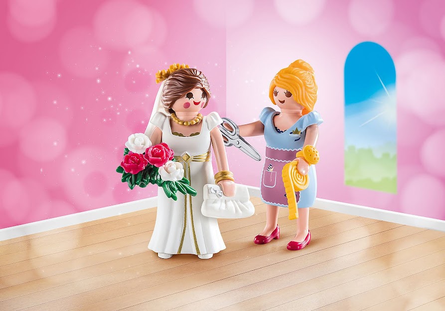 Contenido real de Playmobil® 70275 Princesa y Modista