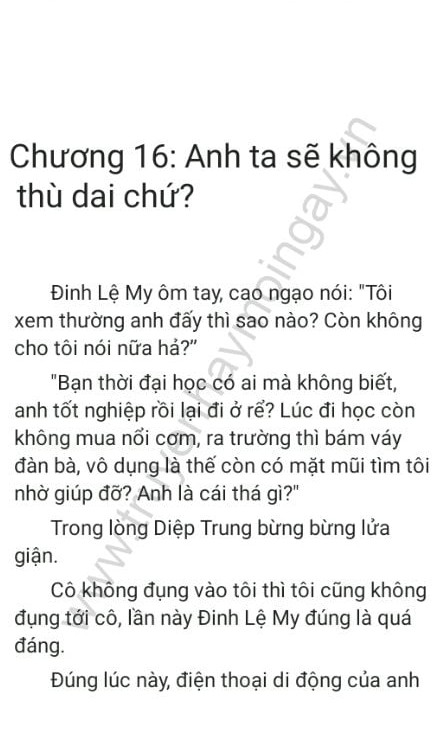 Long Thần Ở Rể - Chương 16