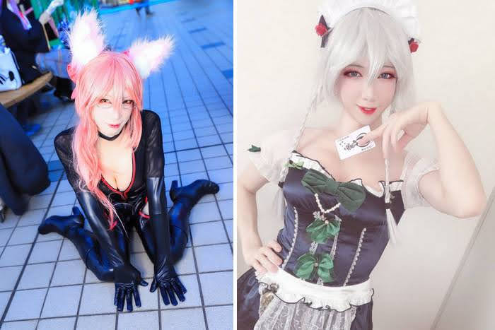 Cosplays masculinos de personagens femininas