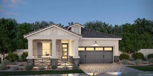 Residence Two in Vintage Collection at Stratford by Blandford Homes Gilbert AZ 85297