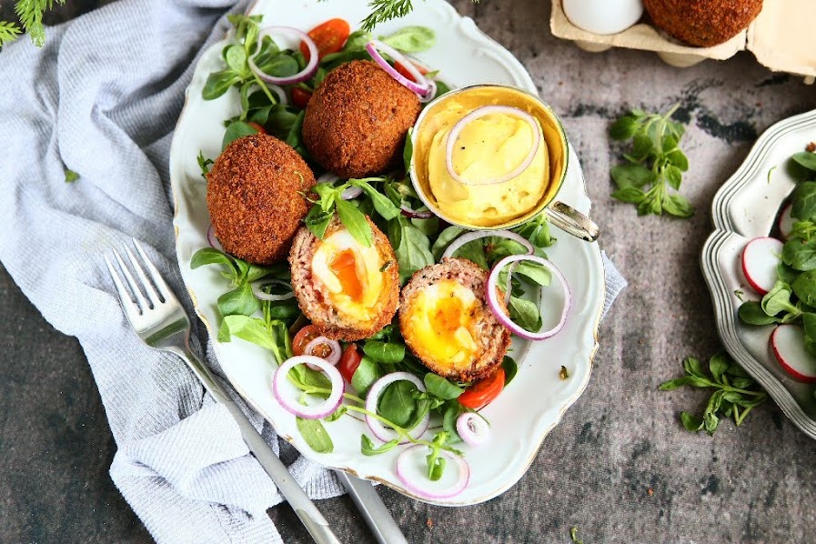 Baharat Lamb Scotch Eggs