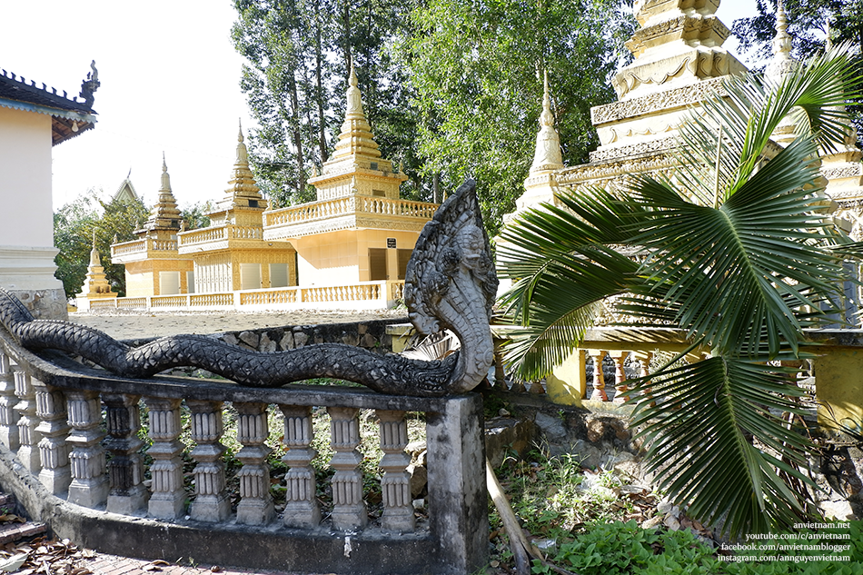 Tà Phốt, ngôi chùa Khmer bình yên ở Tri Tôn, An Giang