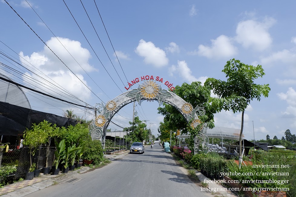 Dạo lòng vòng làng hoa Sa Đéc