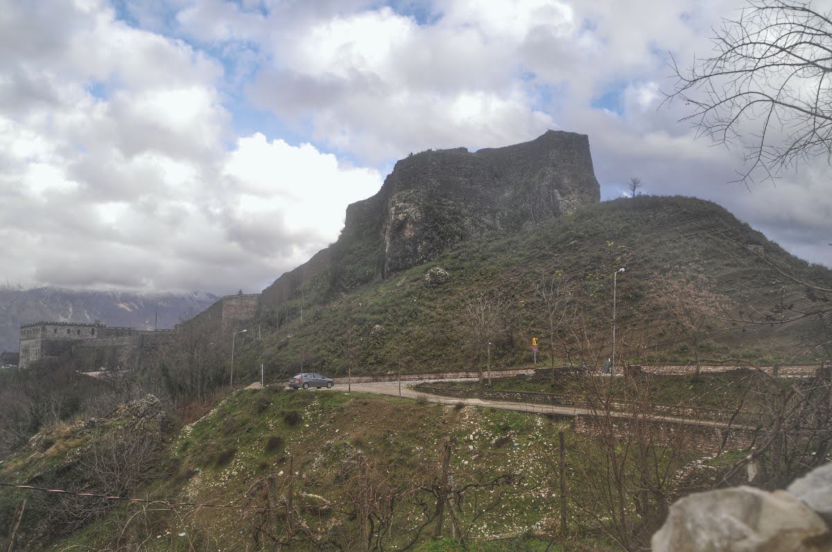 Gjirokaster Castle in Gjirokaster,
Albania