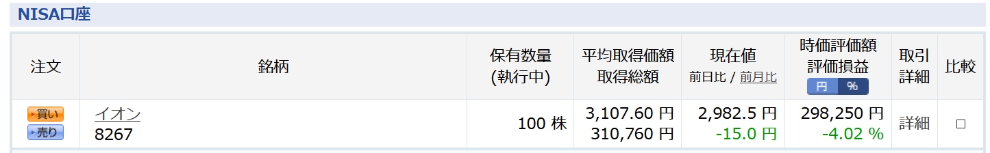 ジュニアNISA
口座、個別株の部