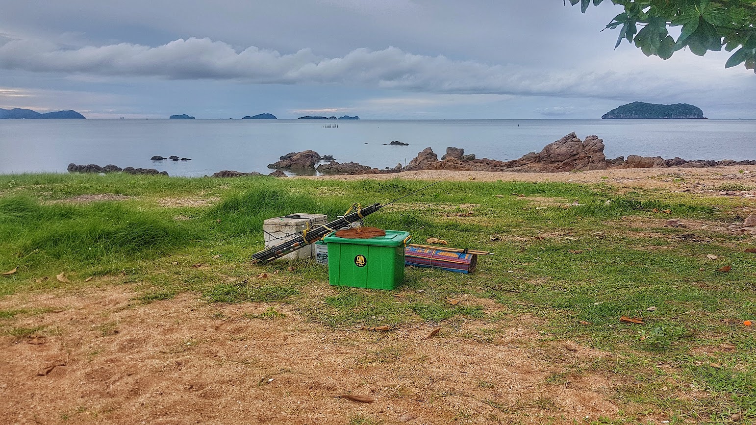 Ban Lep Karok
Chumphon Province
Beach
Thailand
Fishermen equipment
Fishermen gear