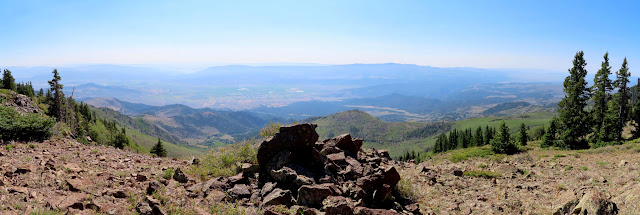 Panorama from the survey tower