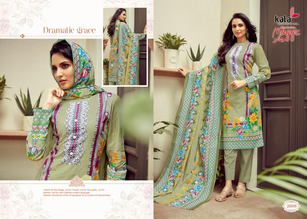 Shop Maggic Vol 12 Kala Karachi Salwar Kameez Catalog Manufa