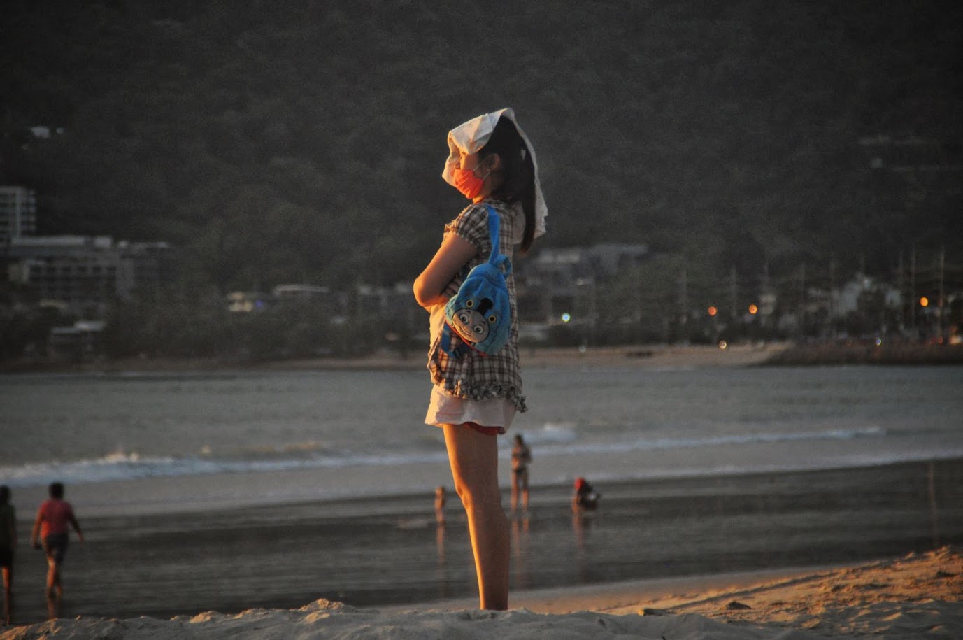 Patong Beach
Phuket Island
Thailand
Sunset
Lady staring at the sea