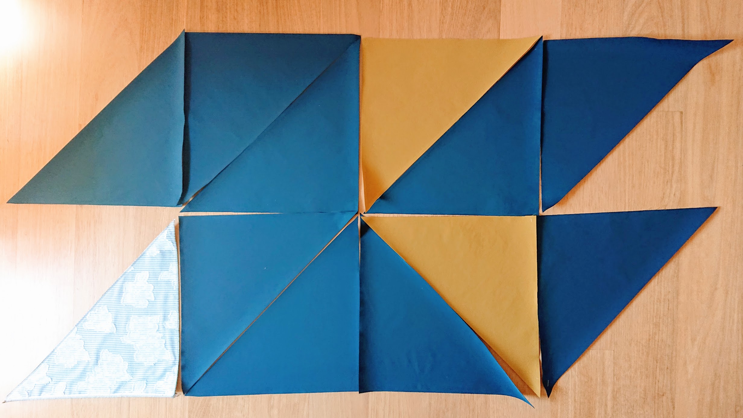 6 Square Origami Top's initial configuration | FAFAFOOM STUDIO