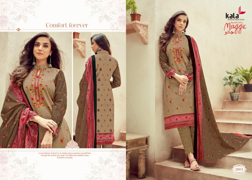 Shop Maggic Vol 12 Kala Karachi Salwar Kameez Catalog Manufa