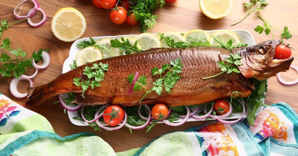 Smoked Rainbow Trout Salad