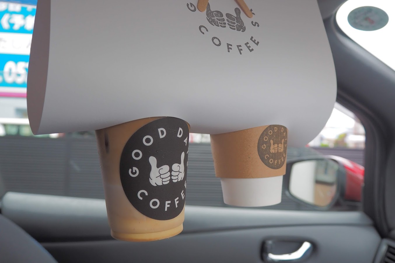 GOODDAYSCOFFEEでコーヒーをテイクアウト