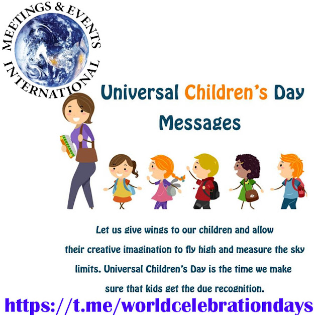 The Universal Children's Day – ISSD