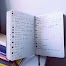 Photos of a bullet journal