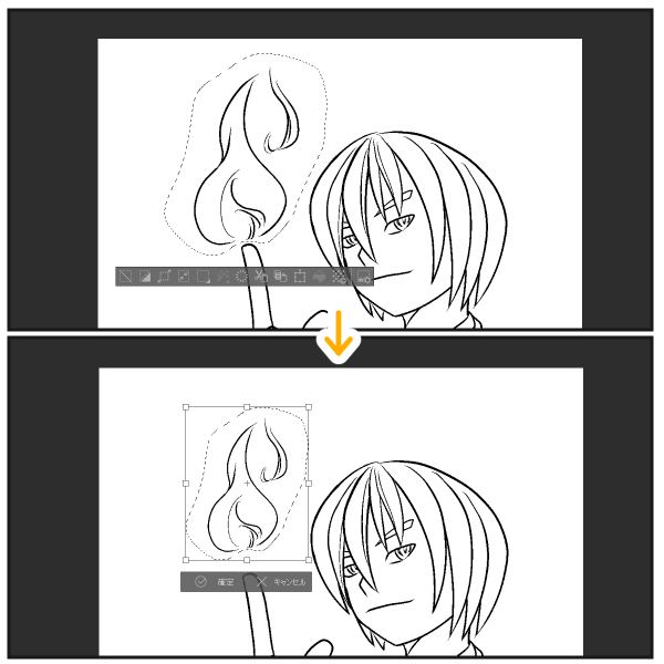 クリスタで絵が描けない その原因はマスクの仕様にあった 山本電卓のマンガweb