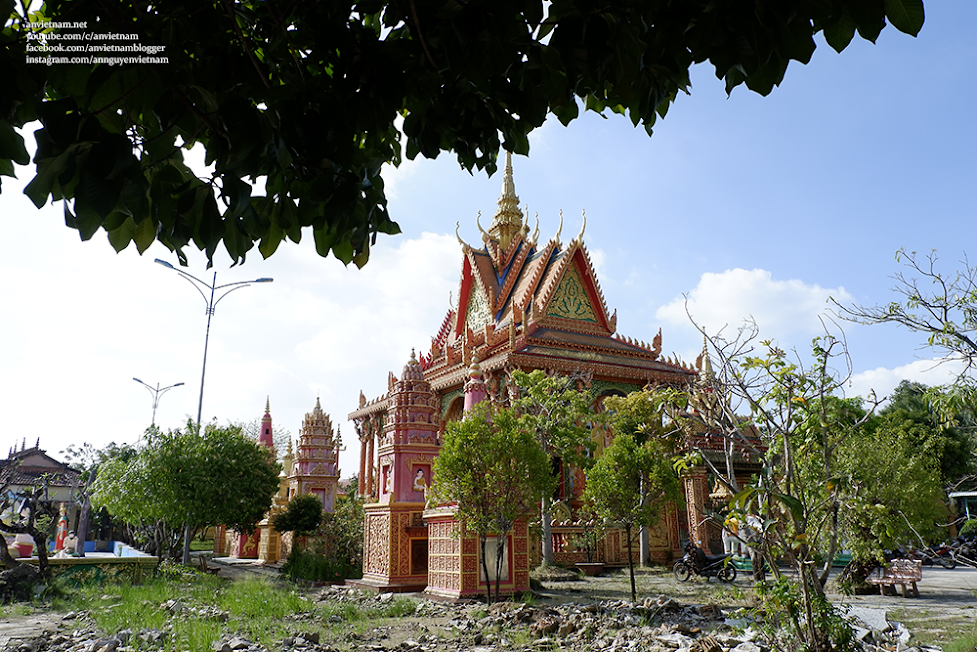 Ghé thăm chùa Khmer lớn nhất Cà Mau: chùa Monivongsa Bopharam
