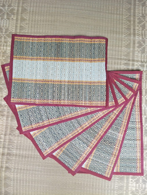 Handmade Jute Table Mat For Dining Table (Set of 6)