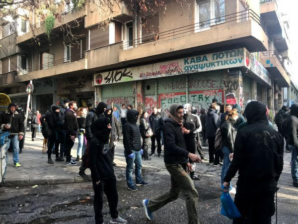 riots in exarchia athens online travel guide