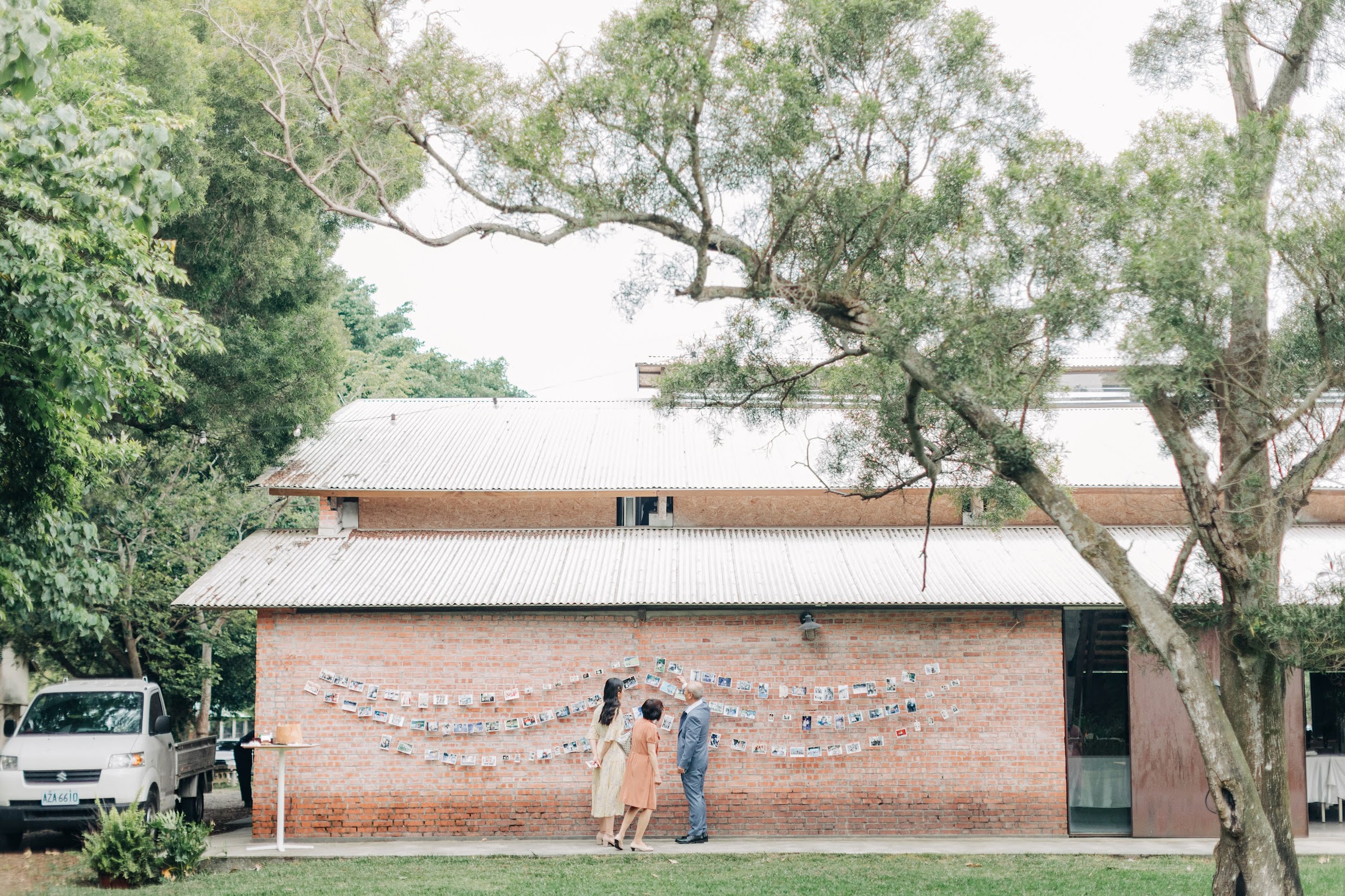 彰化後院婚禮 | NINI+IAN BACKYARD WEDDING | 美式婚禮-戶外證婚 |