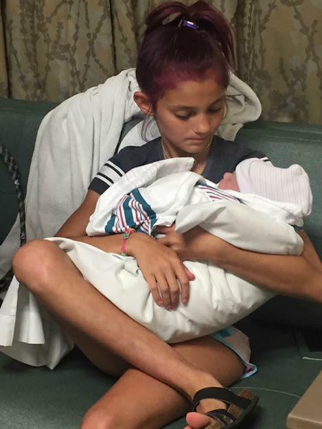 12-Year-Old Girl Helps to Deliver Her Baby Brother