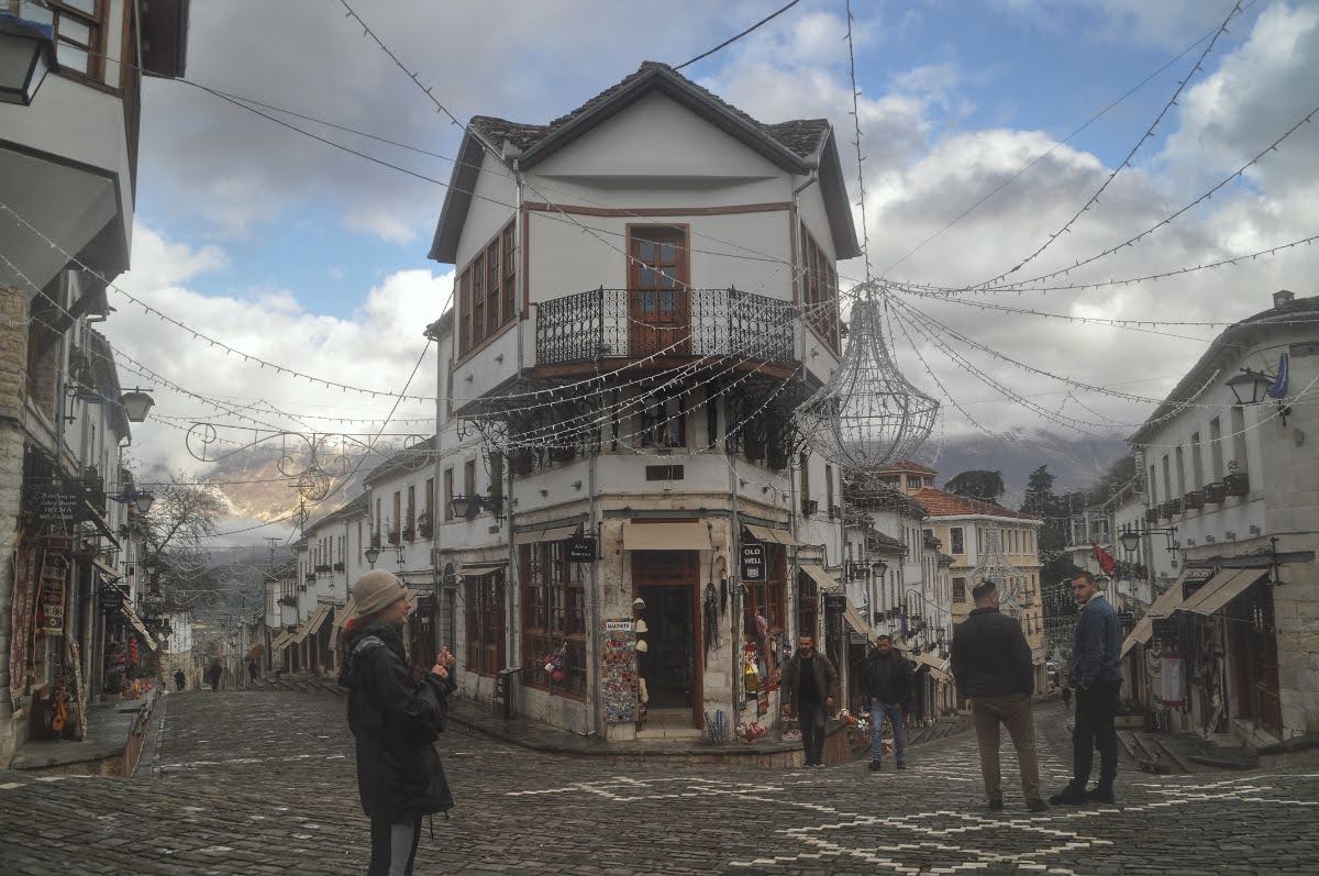 Gjirokaster Bazaar Old Town, Gjirokaster, Albania
