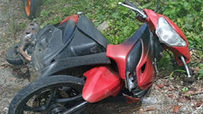 Tabrakan Maut Sepeda Motor, Pria Lansia Meninggal di TKP