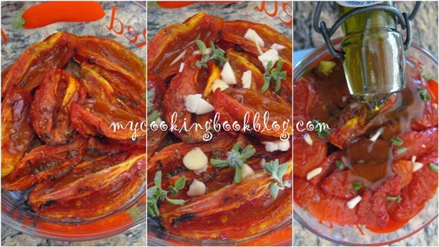 Печени мариновани домати