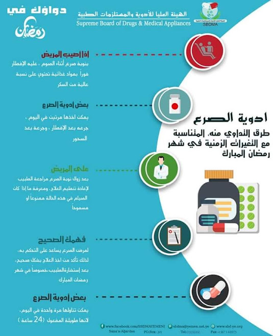 دواؤك في رمضان - أدوية الصرع