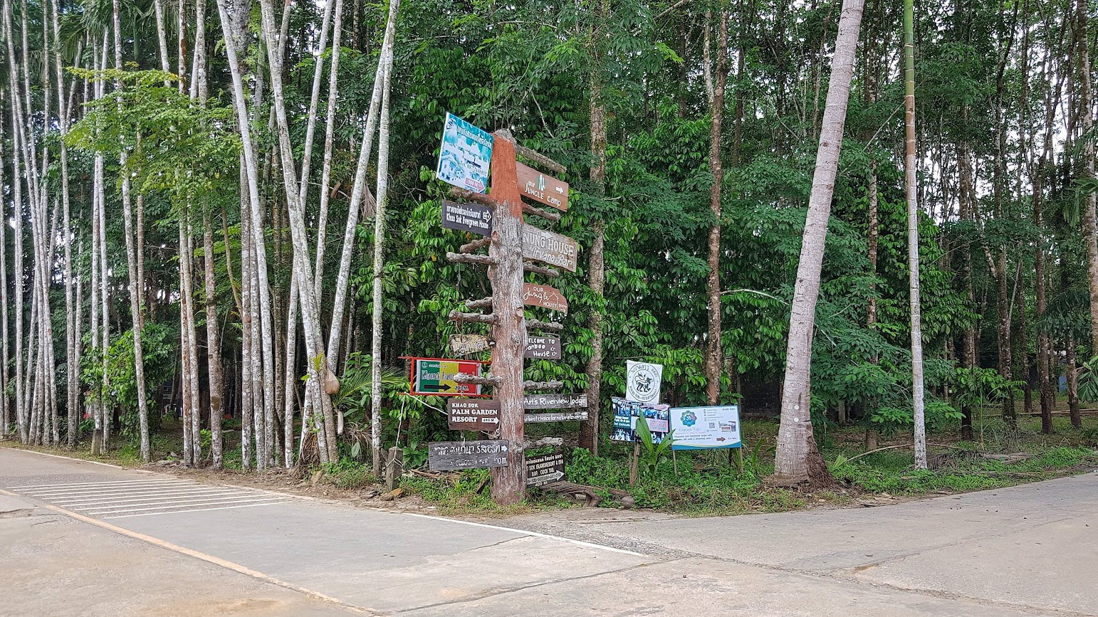 Khao Sok National Park
Thailand
Sign board