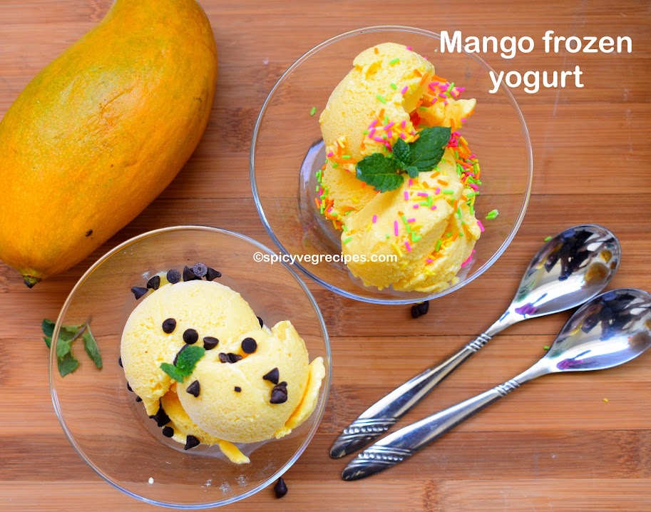 mango frozen yogurt