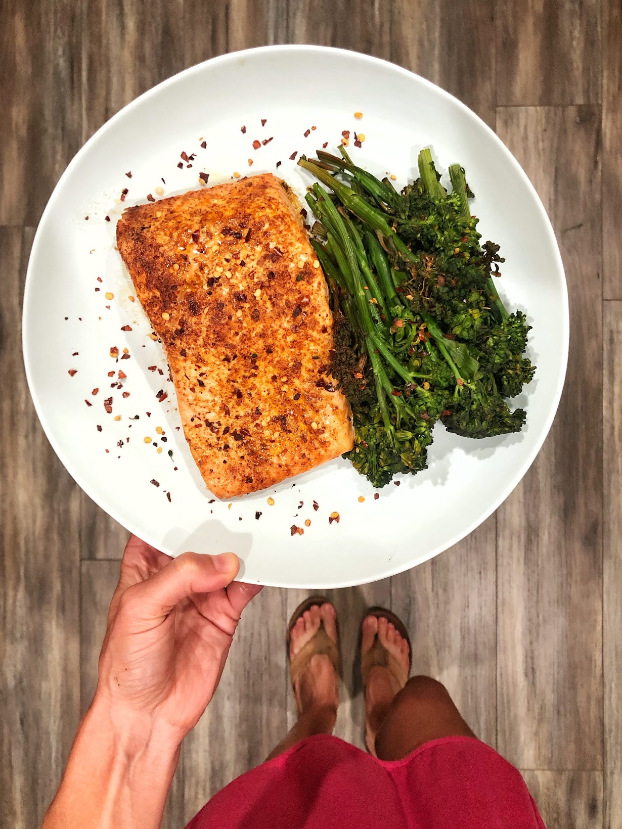 Simple Salmon Dinner