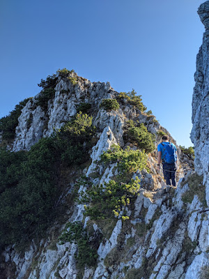 Standing on the ridge