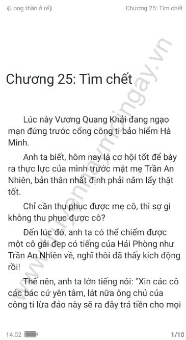 [Diendantruyen.Com] Long Thần Ở Rể