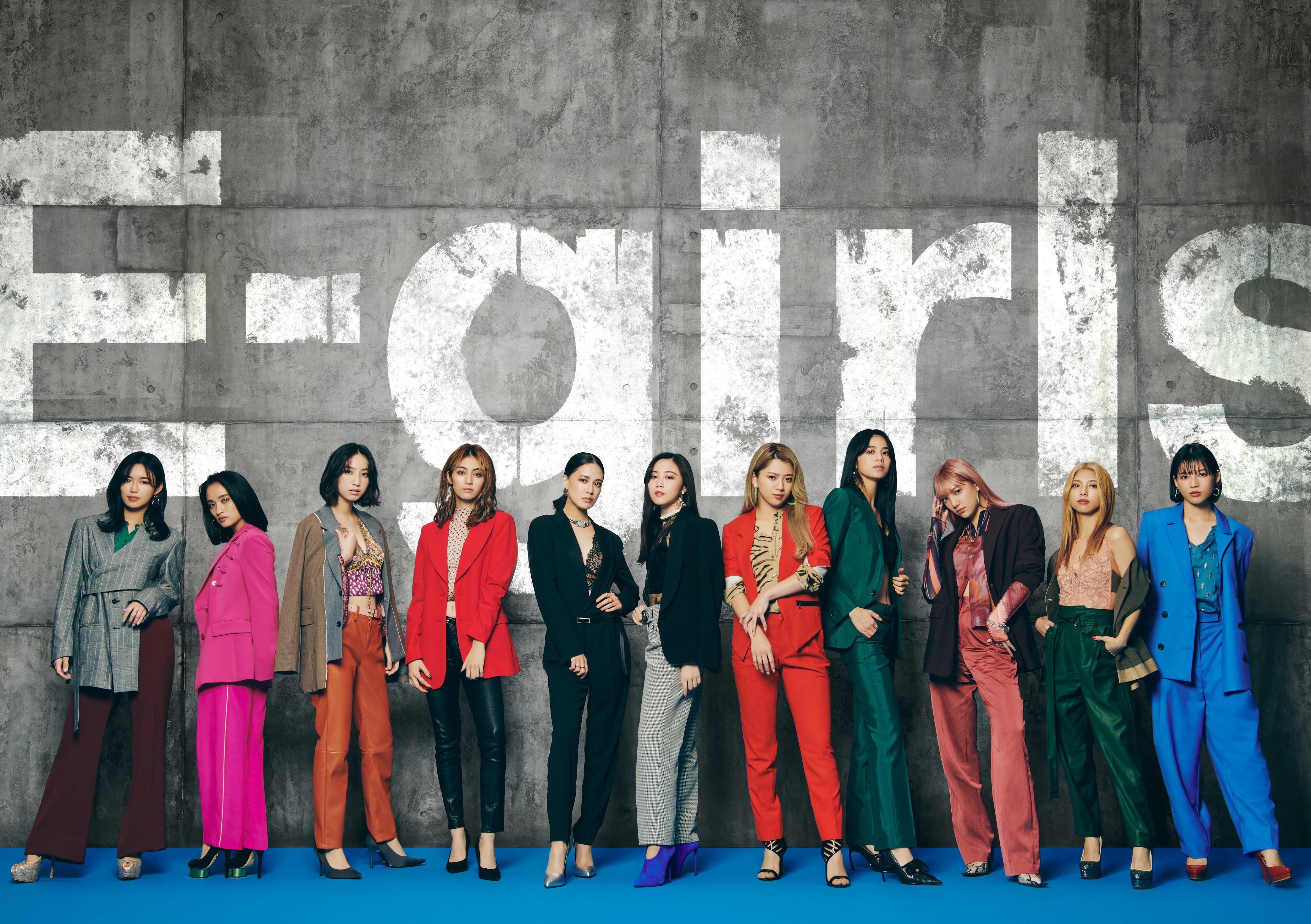 Capa do best álbum “E-girls” - Fanclub 3CDs+7Blu-rays Edition.