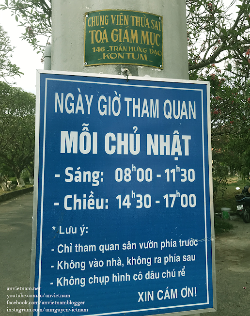 Buổi chiều ở chủng viện thừa sai – tòa giám mục Kon Tum