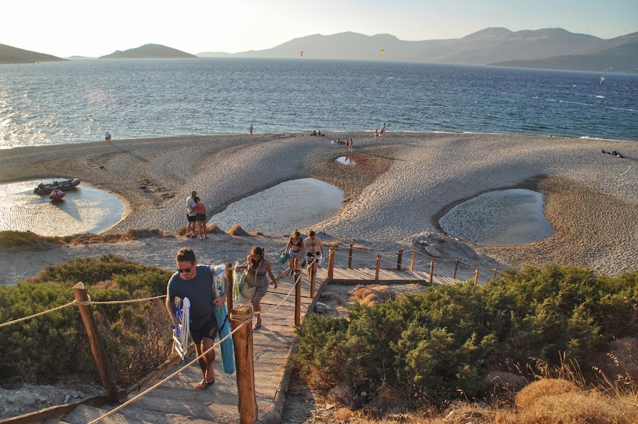 megali ammos beach marmari evia