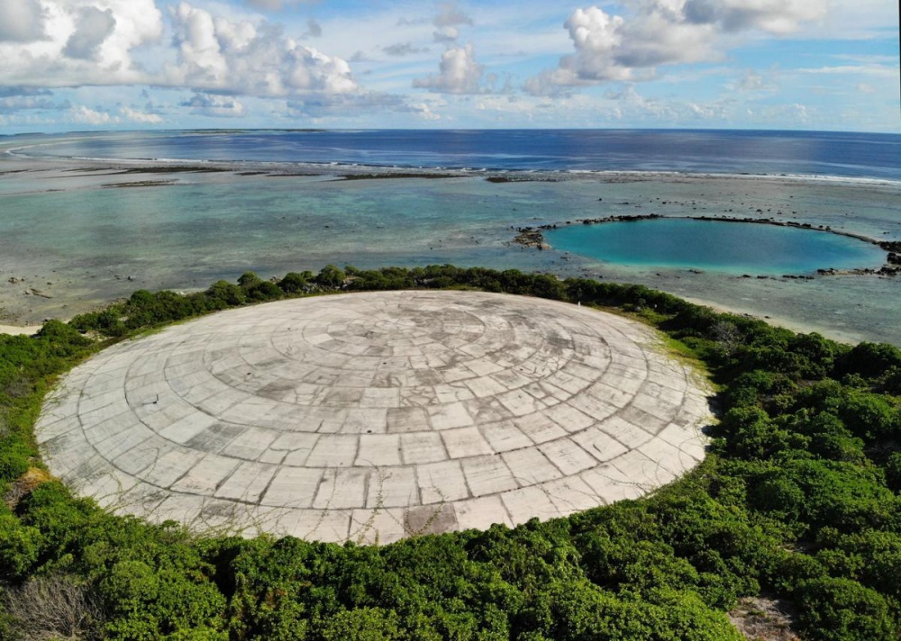 Runit Dome, a grande lata de lixo nuclear do Pacífico