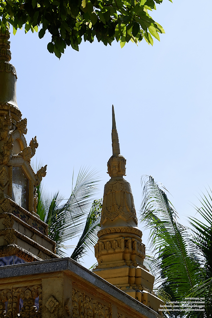 Chùa Xvay Ton (chùa Xà Tón) ở Tri Tôn, ngôi chùa Khmer xưa nhất An Giang