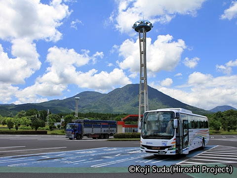 西鉄「フェニックス号」　霧島SAにて_01