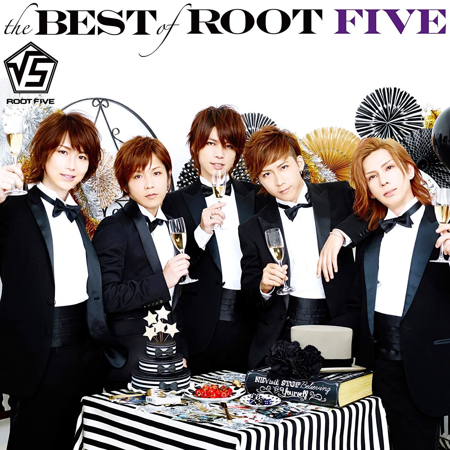 Capa do best álbum “the BEST of ROOT FIVE”– Limited Edition.